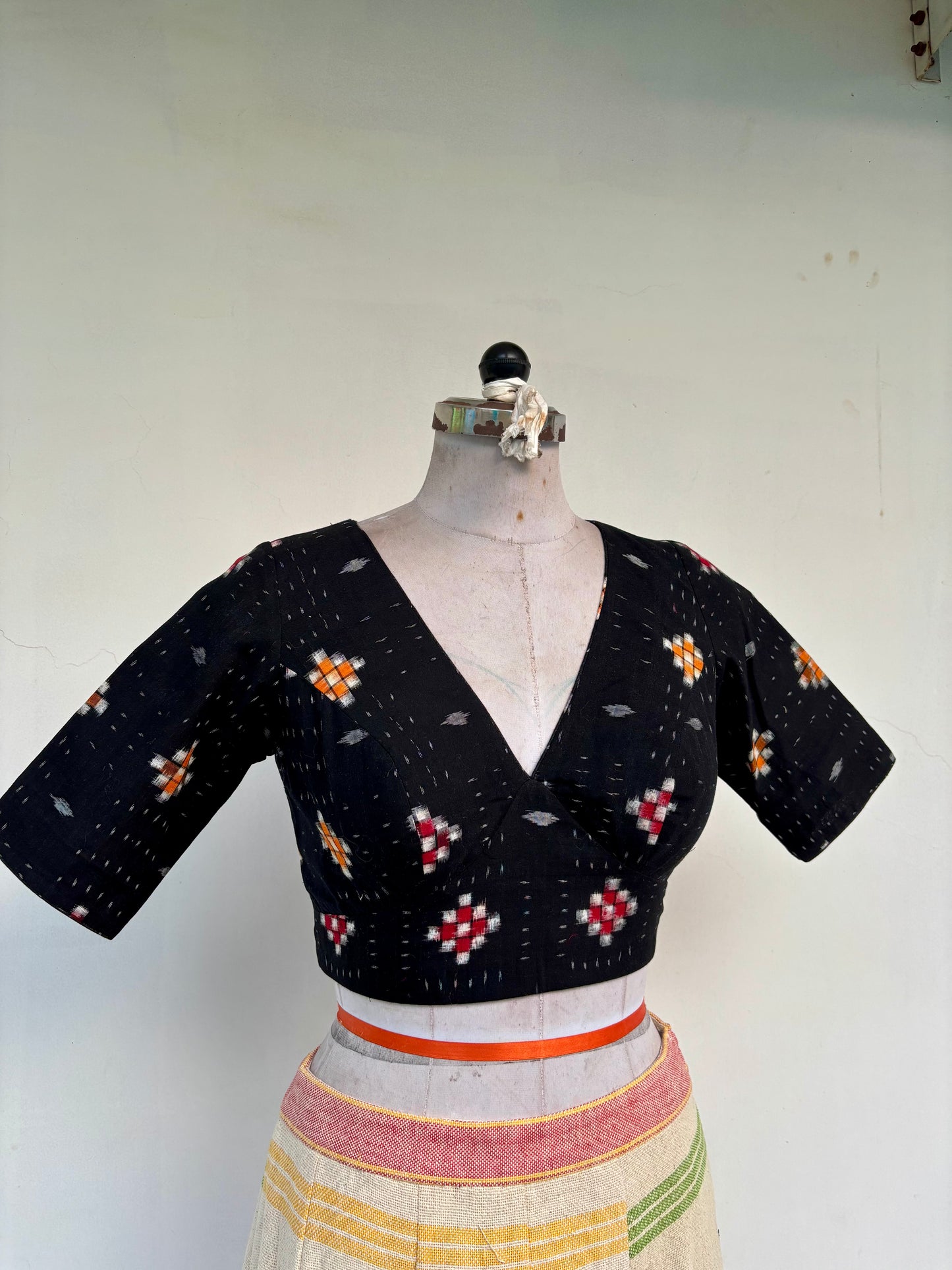 Nandini Handloom Double Ikat Blouse