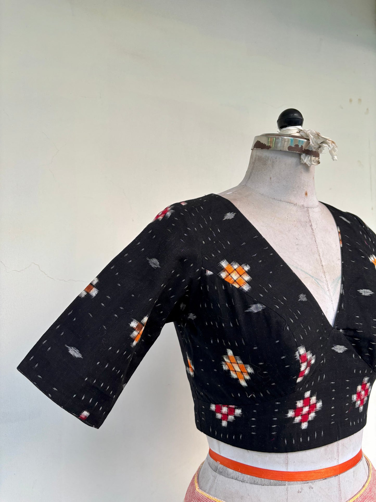 Nandini Handloom Double Ikat Blouse