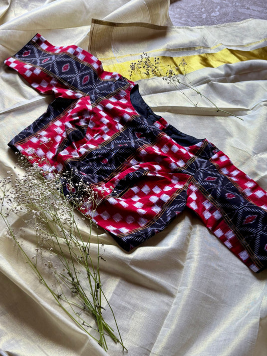 Trupti Handloom Double Ikat Blouse