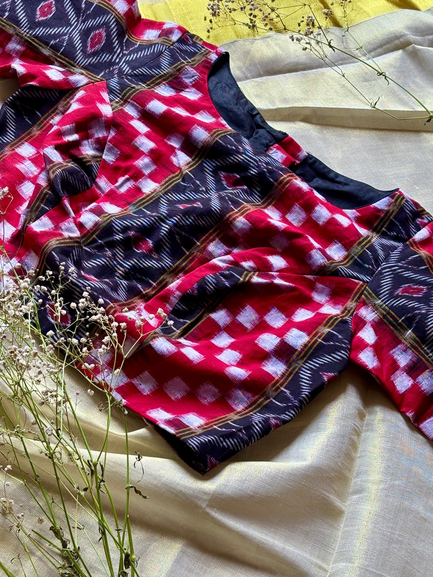 Trupti Handloom Double Ikat Blouse