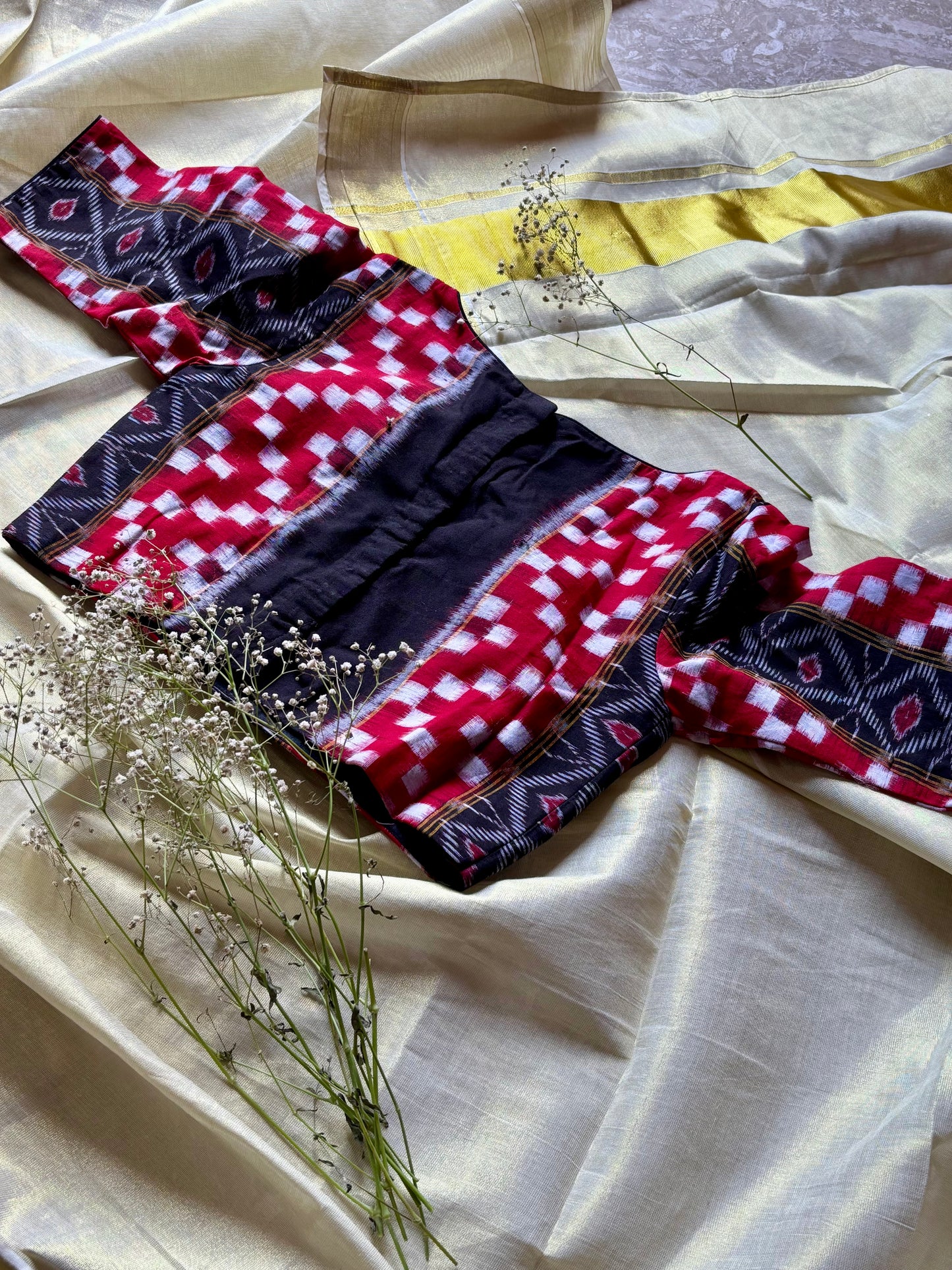 Trupti Handloom Double Ikat Blouse