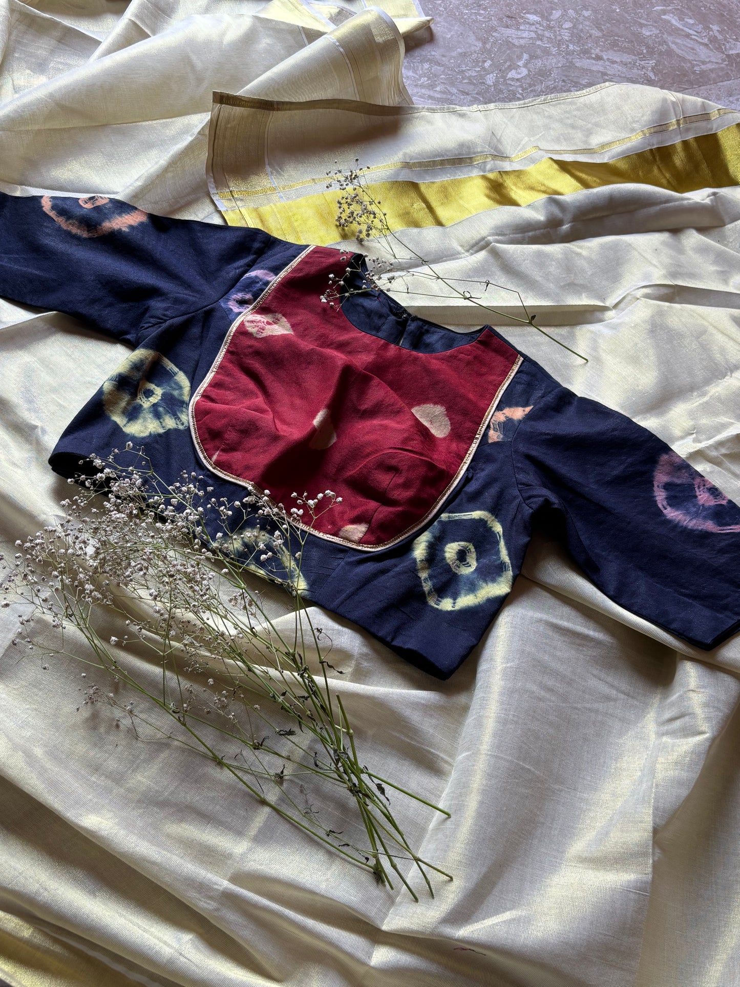 Kaveri Tie and Dye Blouse