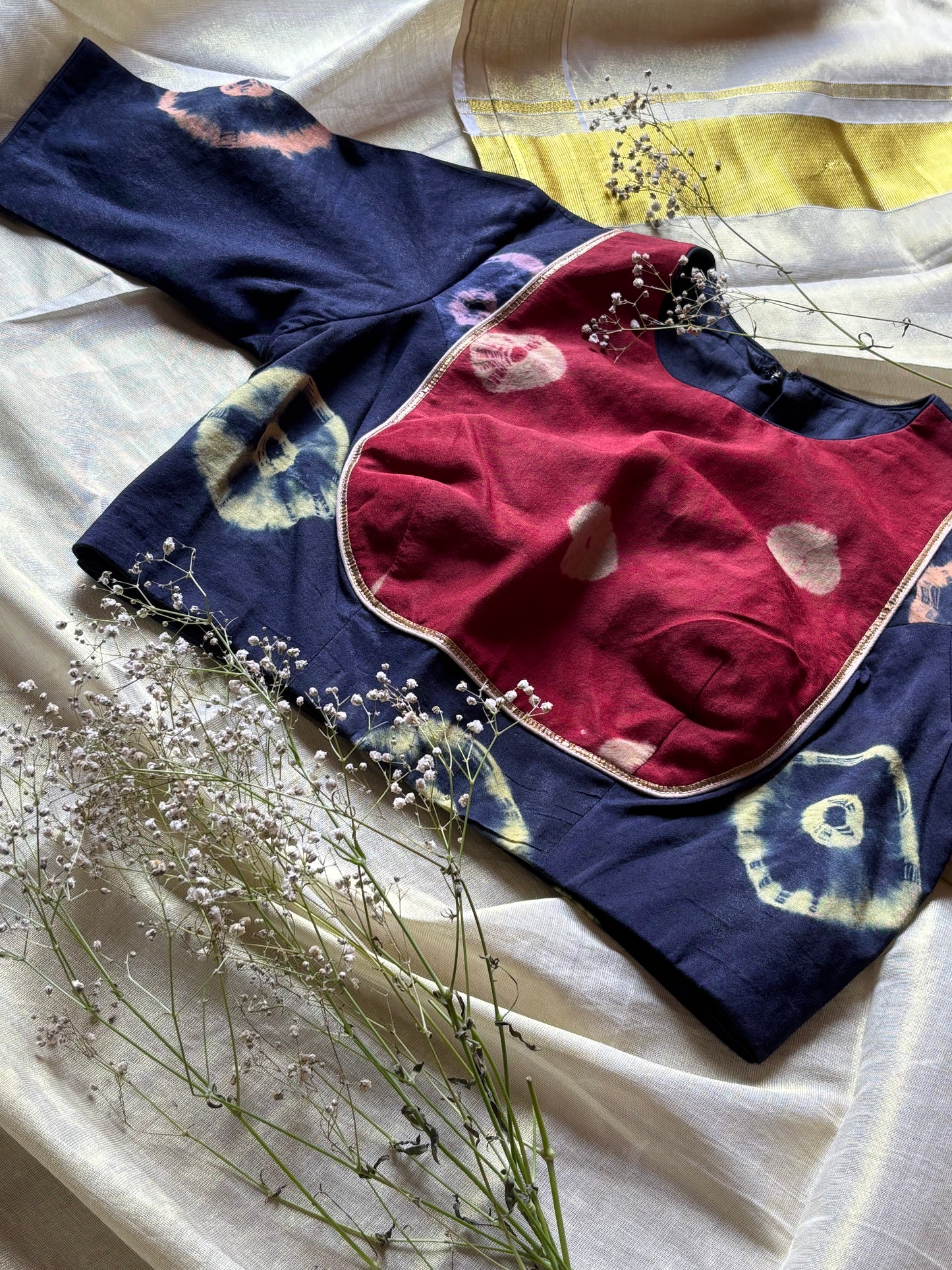 Kaveri Tie and Dye Blouse