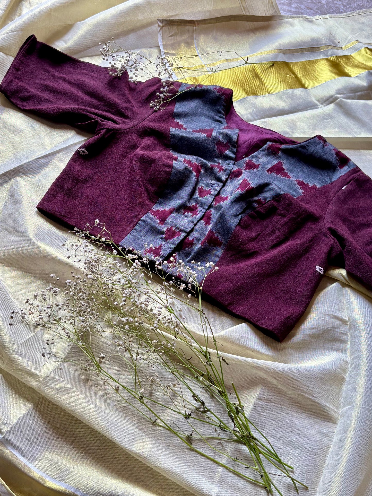 Ratna Handloom Ikat Kotpad Blouse