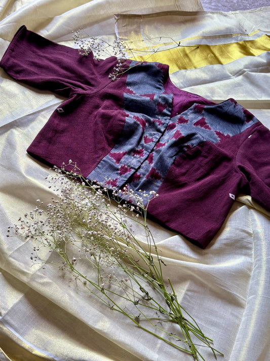 Ratna Handloom Ikat Kotpad Blouse