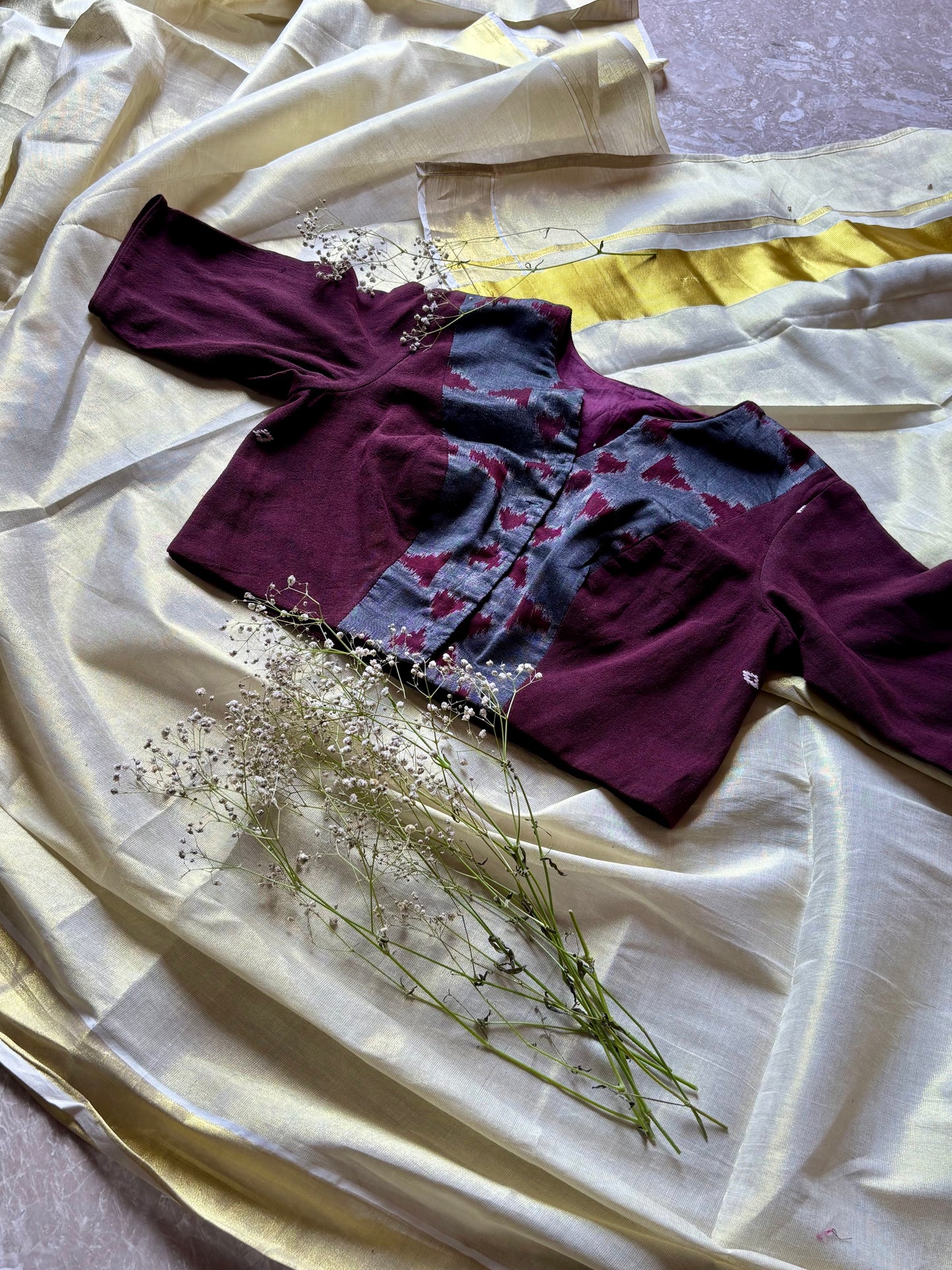 Ratna Handloom Ikat Kotpad Blouse