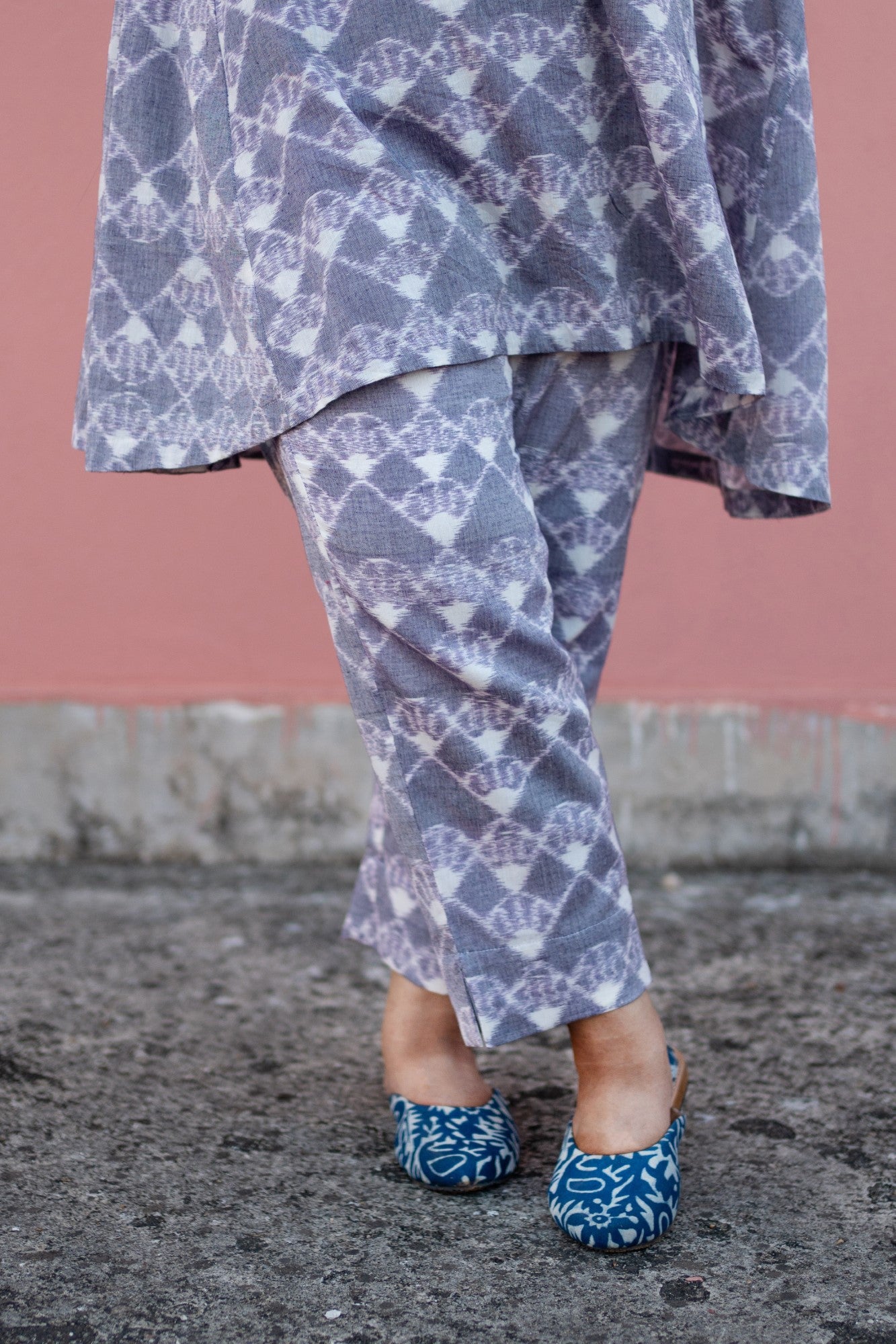 Nilofar Handloom Ikat Co-Ord Set