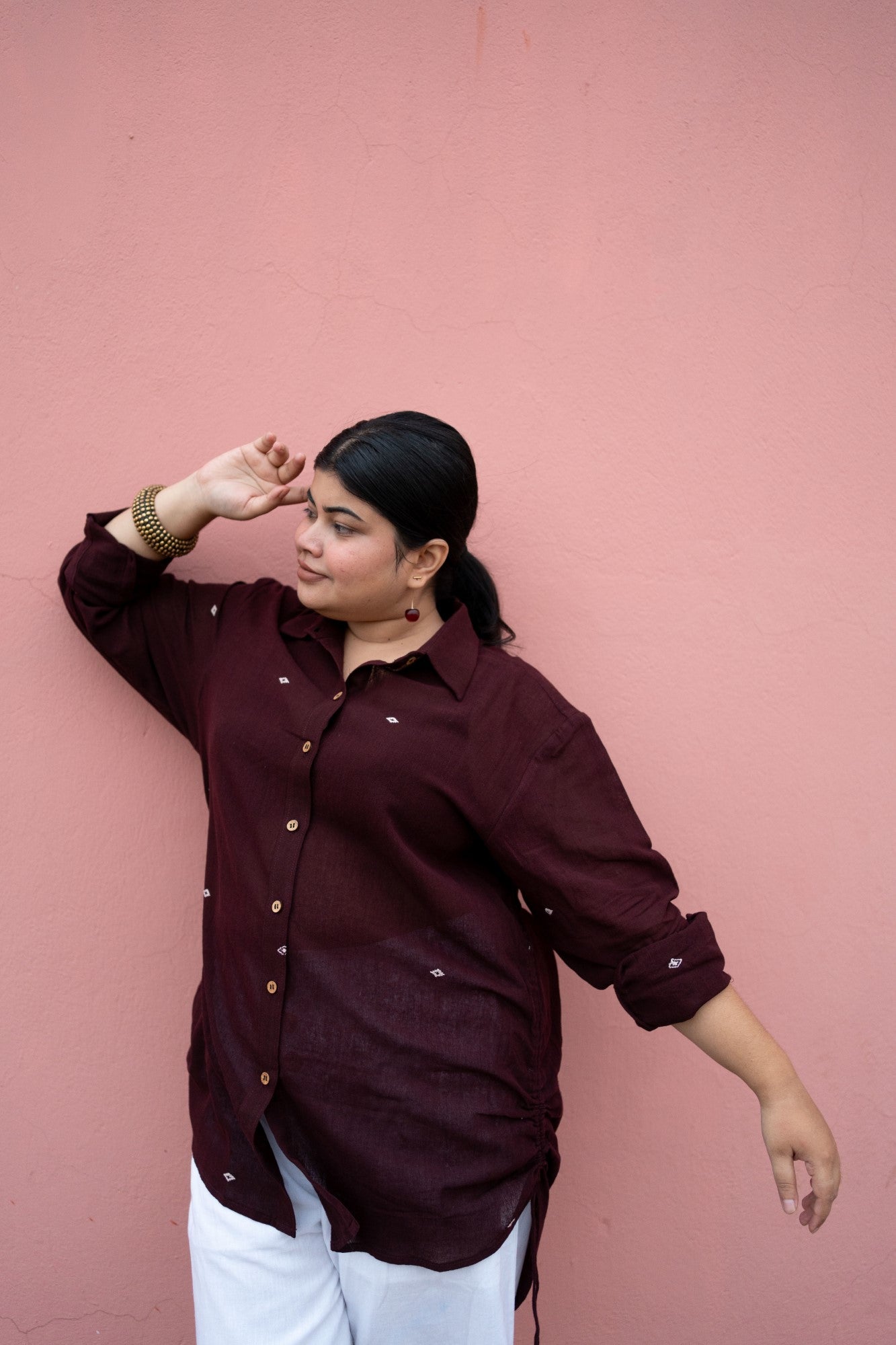 Sarojini Handloom Kotpad Shirt
