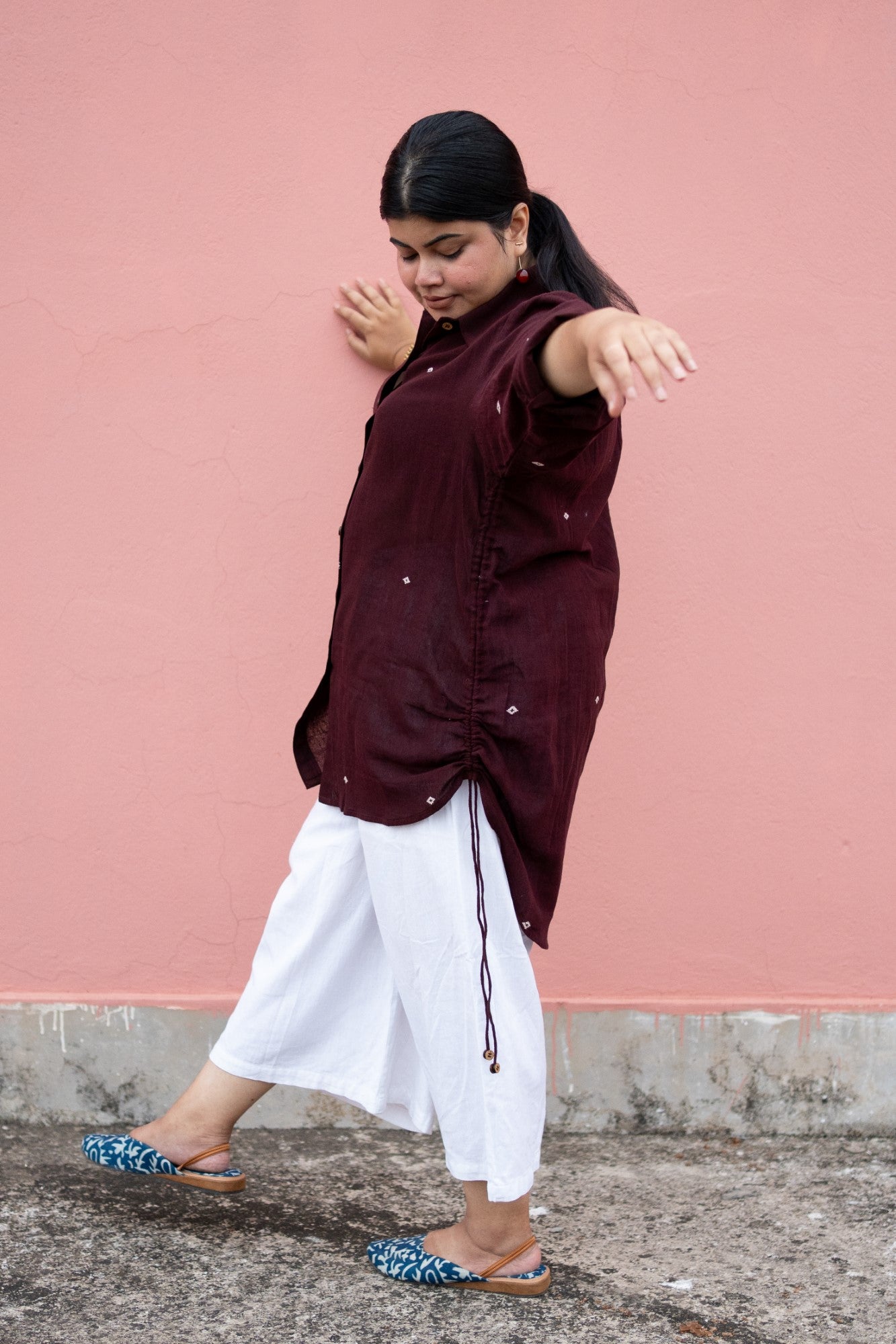 Sarojini Handloom Kotpad Shirt