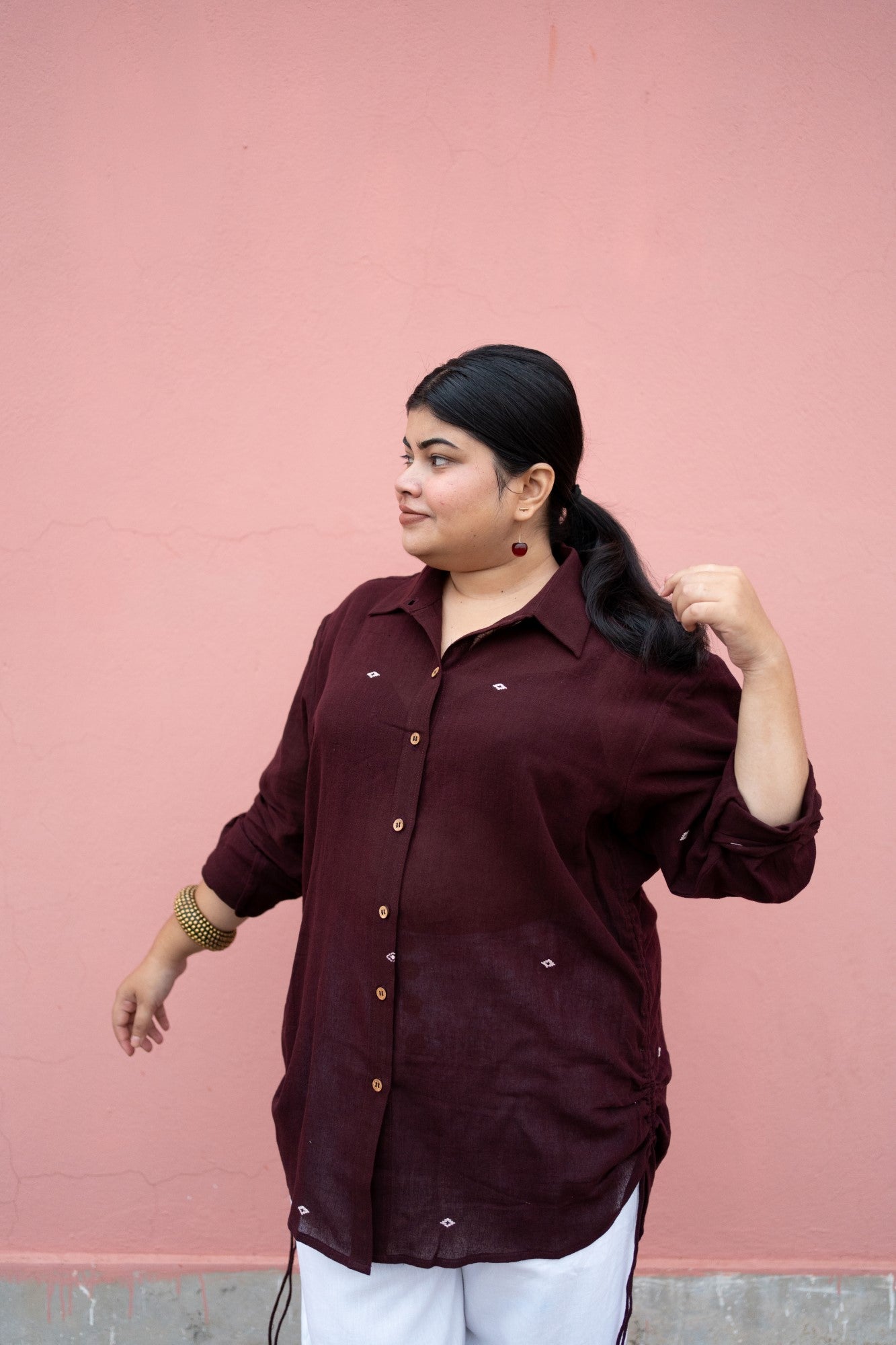 Sarojini Handloom Kotpad Shirt